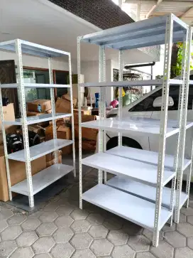 Rak besi siku lubang ramping