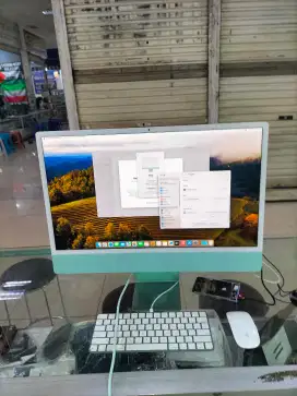 iMac 24 inchi 2023 ibox 8/512gb core10+10 geransi Des 2025
