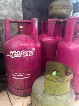 Gas 12kg kosongan dan isi
