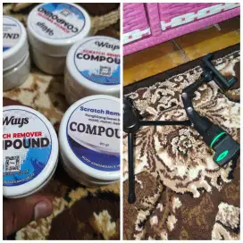 Holder jepit mobil bonus compound