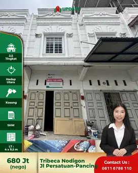 Rumah Daerah Pancing Komplek Tribeca Nodigon Jalan Persatuan