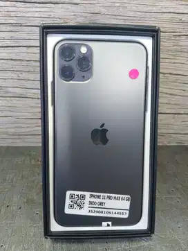 IPHONE 11 PRO MAX 64GB SECOND INDO