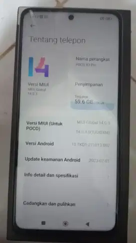 Poco x3 pro 8/256 simak dulu
