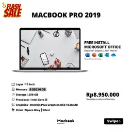 Macbook Pro 2019 TB RAM 16/128 i7