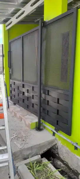 Menerima pesanan pembuatan pagar pintu kanopi dll