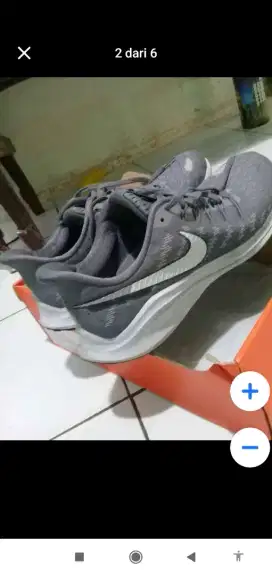 Sepatu Nike air zoom vomero 14 size 43