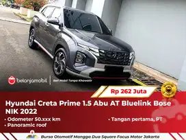 [ PANORAMIC ] Hyundai Creta Prime 1.5 Abu AT Bluelink Bose 2022/2023