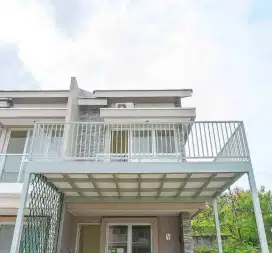 Kanopi mezzanine minimalis modern