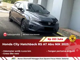 [ LOW KM 4RB ] Honda City Hatchback HB RS AT Abu NIK 2023/2024