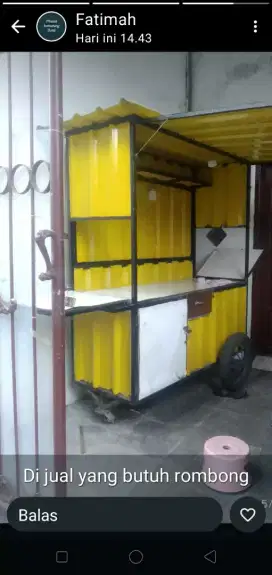 Rmbong  untuk jual makanan