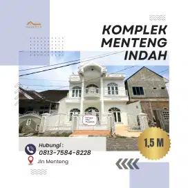 RUMAH MENTENG INDAH LIKE NEW  4 KAMAR TIDUR