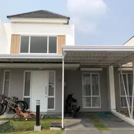 Kanopi alderon double layer kombinasi talang air+profil
