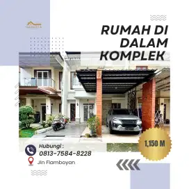 RUMAH KOMPLEK SEMI FURNISH DENGAN 4 KAMAR TIDUR