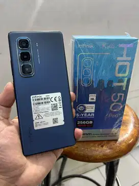 Infinix hot50pro plu 8/256 fullset likenew