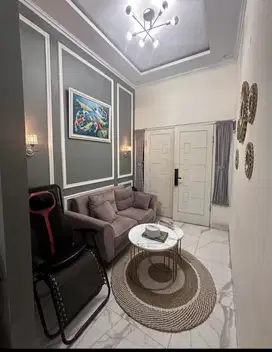 Dijual rumah cantik full furnished dalam komplek di pondok arenplek