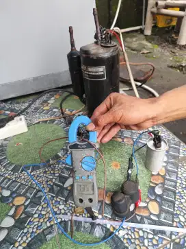 Kompresor ac 1pk,hidup