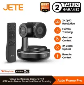 JETE Video Conference 2K HD Camera PTZ Auto Focus Garansi 2 Tahun