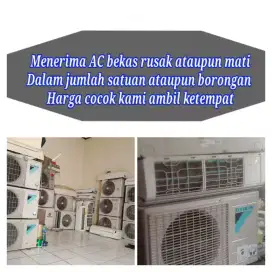 Terima AC bekas rusak