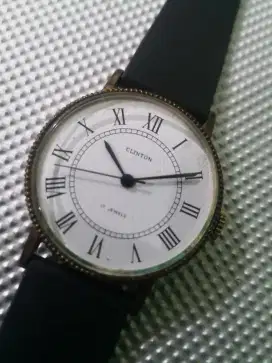 Jam tangan clinton made in usa vintage