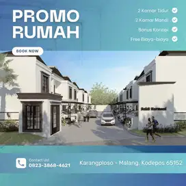 Rumah Promo Malang dekat Kota Batu