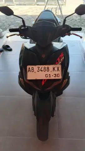 Yamaha aerox plat ab sleman