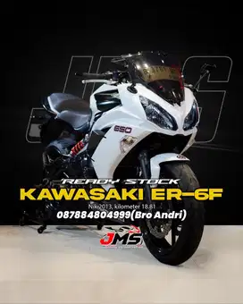 KAWASAKI ER6F NIK 2012 BERGARANSI