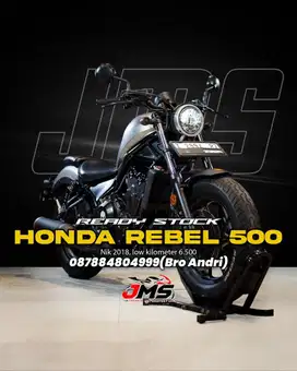 HONDA REBEL 500 NIK 2018 BERGARANSI