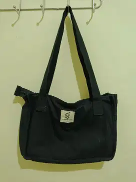 Greige totebag canvas polos