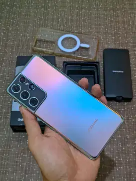 SAMSUNG S21 ULTRA 5G RAM 12/256 FULLSET RESMI
