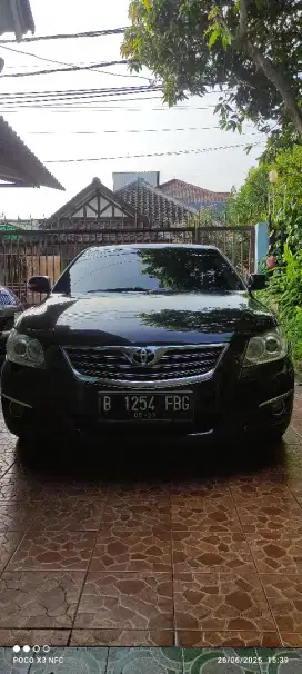 Dijual Toyota Camry 2.4V XV40 2007 AT Matic Warna Hitam Metalik