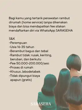 Model Perawatan Rambut