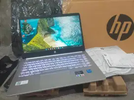 Laptop HP 14s Core i3 RAM 8GB SSD 512GB Fullset