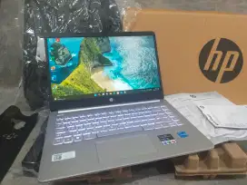 Laptop HP 14s Core i3 RAM 8GB SSD 512GB Fullset