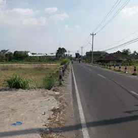 KAVLING TEPI JL SIDOKARTO GODEAN: Tanah SHM View Sawah Jogja