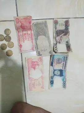 Jual uang jadul kertas dan koin