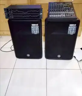 PAKET AUDIO: Yamaha DBR15, Mixer MG12XU, EQ DBX 2231 | Nego Tipis