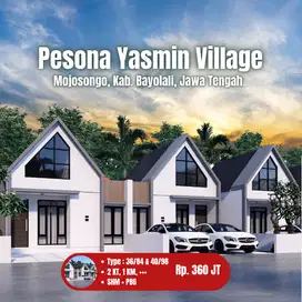 Segera Ambil Promonya : Pesona Yasmin Village Boyolali, 40/98 m²