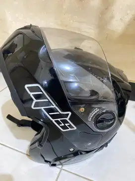 HELM MDS PRO RIDWR SOLID BLACK GLOSSY MDS MODULAR MDS PRO RIDER