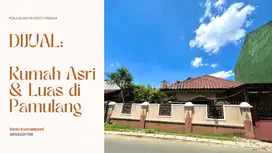 DIJUAL : RUMAH ASRI & LUAS DI PAMULANG