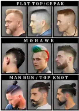 Loker u/ Barber (tukang cukur)