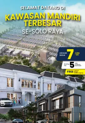 Dijual Rumah Exclusive Premium Solo Urbana City, Cluster Seine