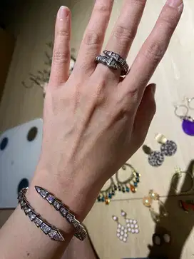 Set Gelang Cincin ala Cartierr