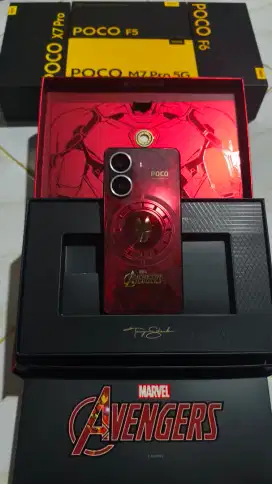 Poco X7 Pro Special Edition Marvel Iron Man