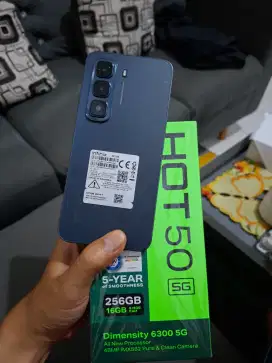 Infinix hot 50 5g 8/256 baru 3hari