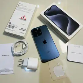 Iphone 15 pro 128 blue ibox bh 93% real