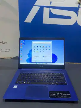 Laptop acer core i3 gen 8 slim, ram 8 , ssd 256 gb.