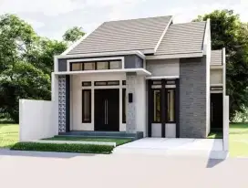 Jual rumah minimalis modren murah dekat desa buahbatu