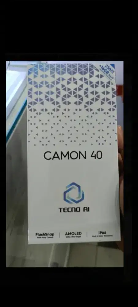 Tecno camon 40 ram 8gb 256gb pro garansi resmi