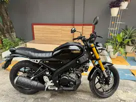 YAMAHA XSR 155 BLACK KM SUPER RENDAH PAJAK PANJANG