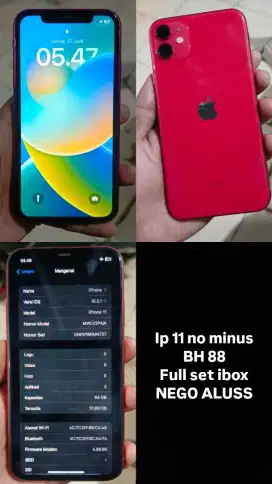 Jual ip 11 ibox full set Negoin aluss